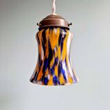 Murano glass pendant/light (2 available), mid-century