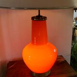 70's dual-light opaline lamp