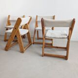 Set of 4 'Kon-Tiki' Folding Chairs by Gillis Lundgren for IKEA 1970s