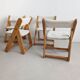 Set of 4 'Kon-Tiki' Folding Chairs by Gillis Lundgren for IKEA 1970s