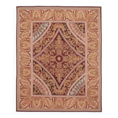 Tapis Aubusson Kilim vintage européen fait main 270 cm x 338 cm