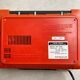 Orange space age gold star rk-306 alarm radio clock