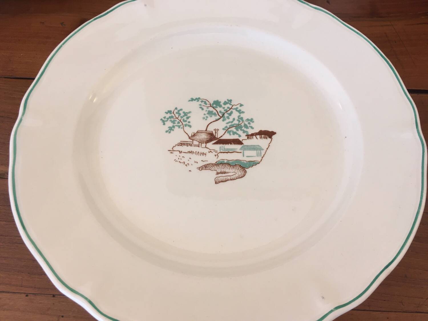 Old Luce Paris earthenware service