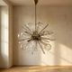 Chandelier “EXPLOSE” by René Roubíček, sculptural art glass ceiling light