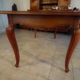 Table style Luis XV en merisier