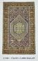 Tapis oriental vintage violet et marron, 107 x 172 cm
