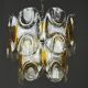 Murano glass chandelier by Mazzega, Italy, 1960s