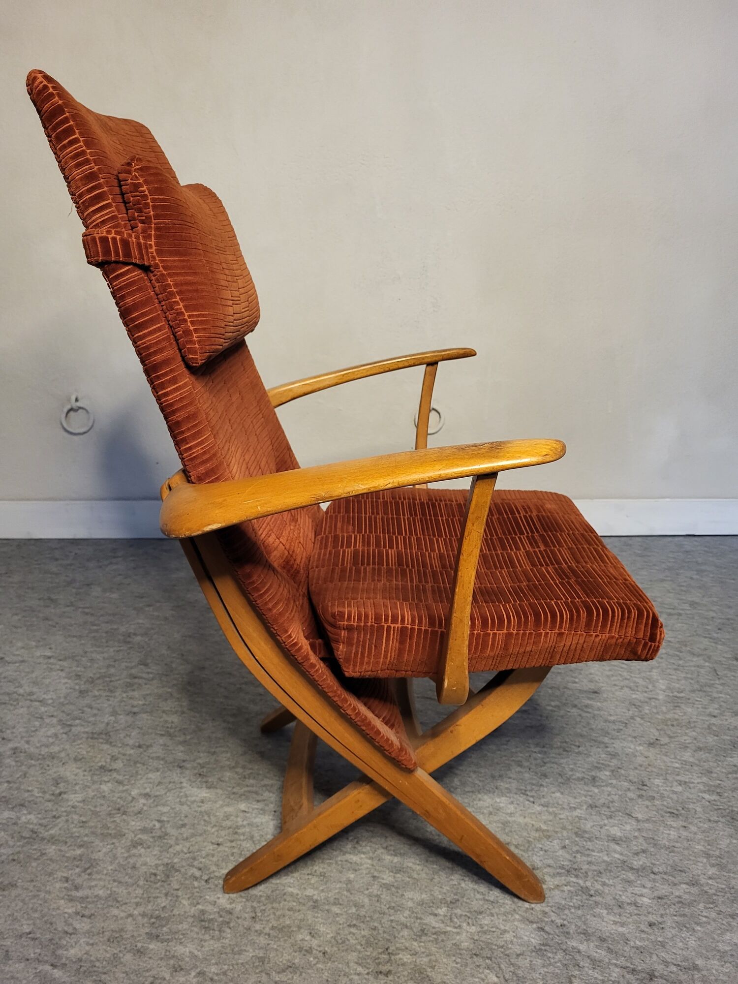 Armchair relax vintage 50s-60s brand Triconfort