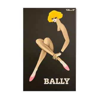 Vintage poster, Bally Blonde