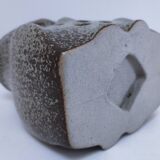 vintage pyrite stone owl candlestick