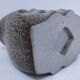vintage pyrite stone owl candlestick