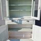Buffet 2 corps couleur vert d'eau