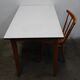 Vintage table and bar chair