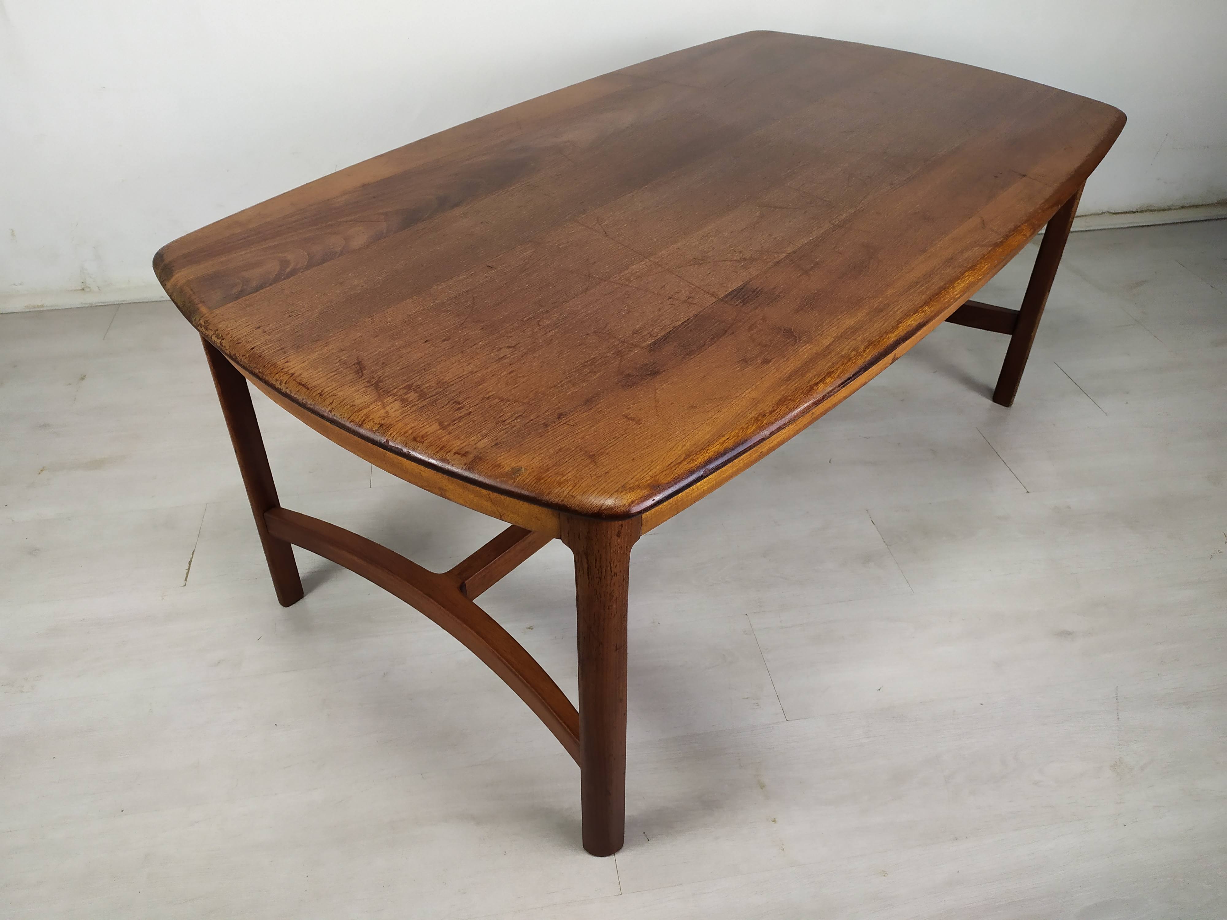 Scandinavian teak coffee table