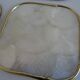 Series of 6 vintage mother-of-pearl coasters