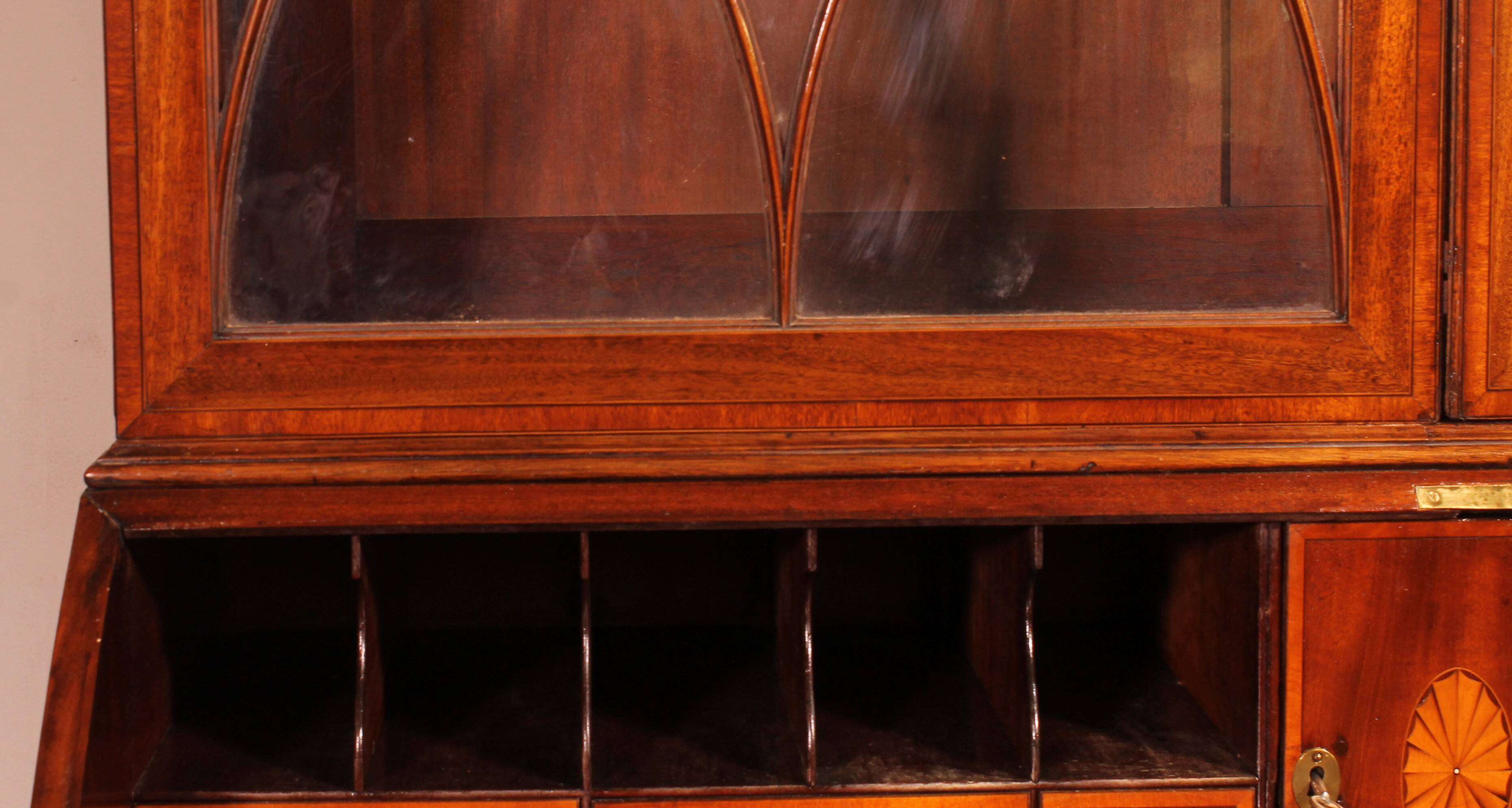 18th Century Mahogany Secretary - England