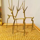 Gazelles in brass