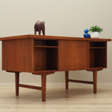 Teak desk, Danish design, 1970s, production: Denmark