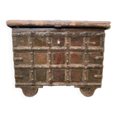Wooden chest Rajasthan XIX / Indian coffee table