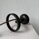 Brutalist metal lamp from the 50s