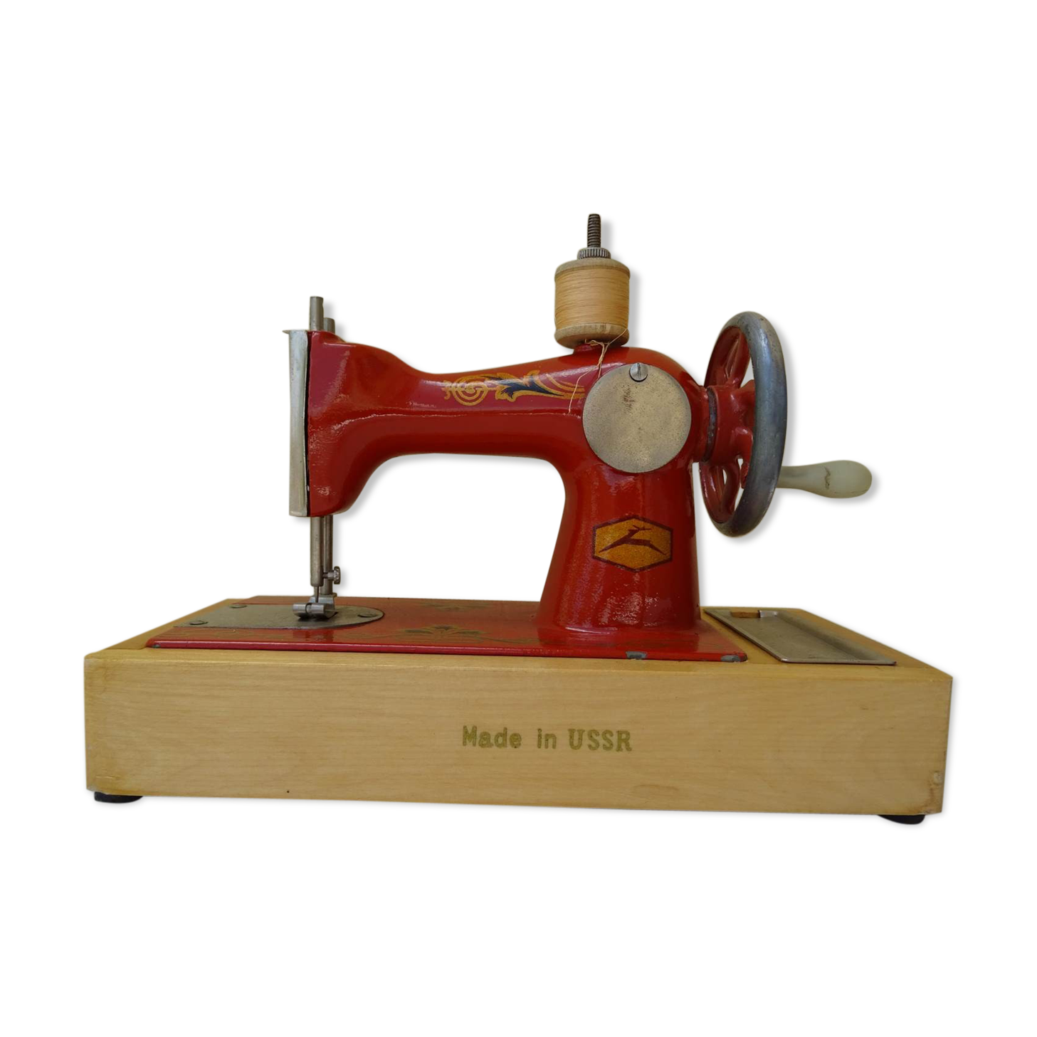 Metal sewing machine "orsha" ussr vintage soviet urrs