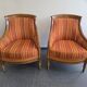 Pair of high-quality bergère armchairs – Manufacture SE