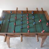 Wooden baby football