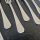 Christofle - Set of 8 table forks model Boréal in silver-plated metal