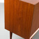 Sideboard in teak with drawers and 3 doors, 1960s