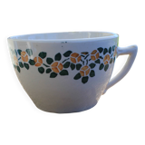 Large cup from the Faïencerie Nouvelle Givors model Rita.