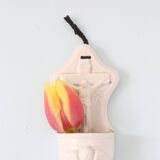 19th century earthenware stoup, Mouzin Frères, Onnaing