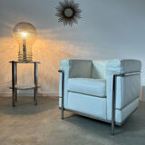 Armchair LC2 design Le Corbusier for Cassina