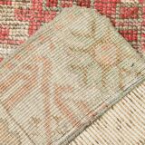 2x3 Rug For Accent Soft Beige Vintage Rug, 57x105Cm SK 22575