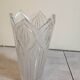 Pressed molded glass vasec 70s