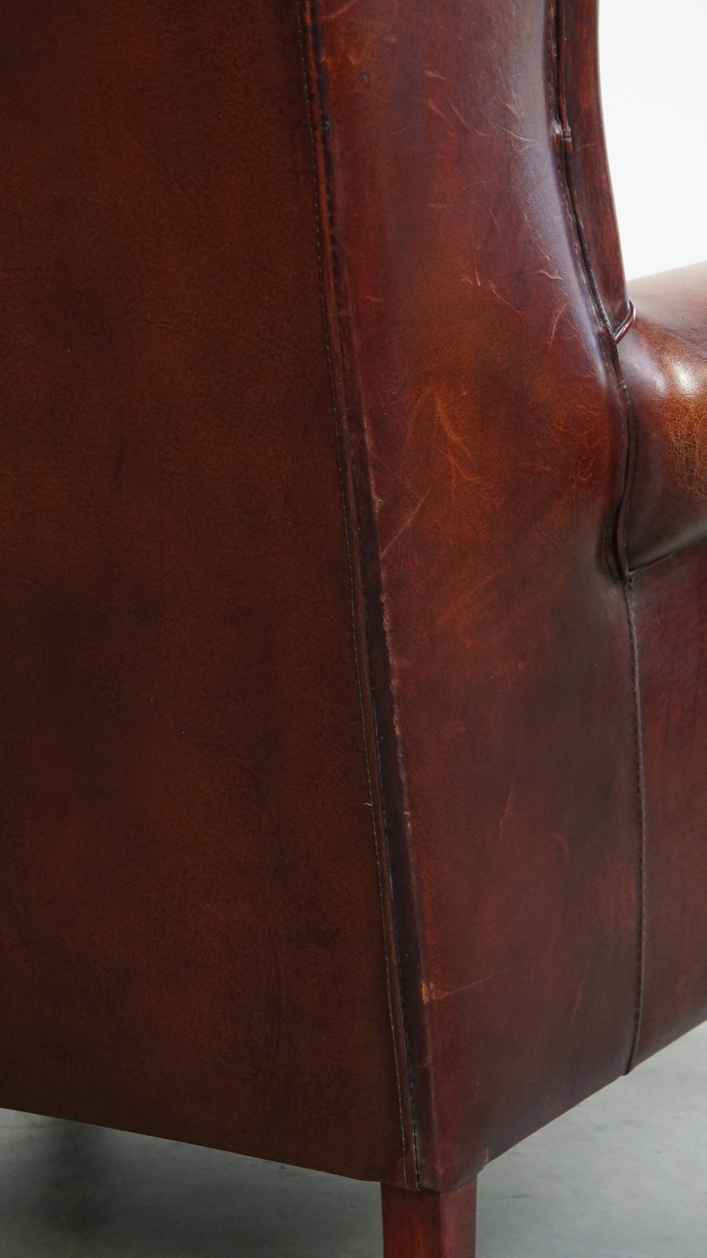 Sheepskin Wingback Chair