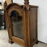 Armoire de poupée en chêne massif