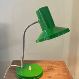 Green metal table lamp