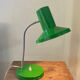Green metal table lamp
