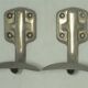 Pair of coat hooks