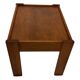 Vintage set of 3 side tables nesting pine wood 60s