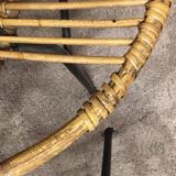 Pair of rattan chairs