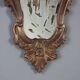 Small antique mirrors in carved and gilded wood, Italy, 20th century.
