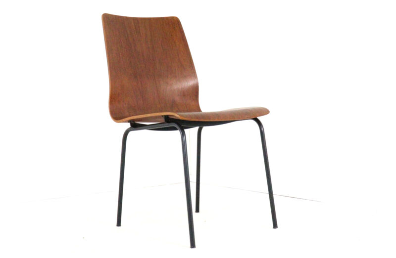 Friso Kramer for Auping Euroika plywood chair | set of 2