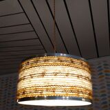 Hanging lamp of the with wool 70