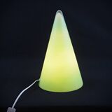Teepee XL lamp in green opaline glass Vintage 90s design