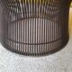 Warren Platner design coffee table for Knoll, bronze finish circa 1960