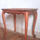 Side table in wooden and canning