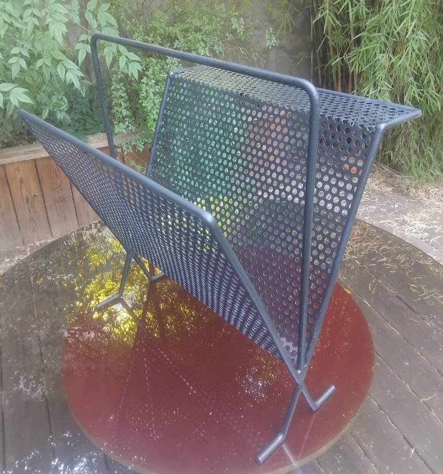 Magazine rack - Rigitulle - Mathieu Matégot - c. 1970.