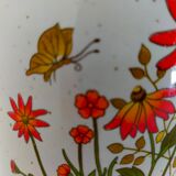pot or cache stoneware pot decoration flowers