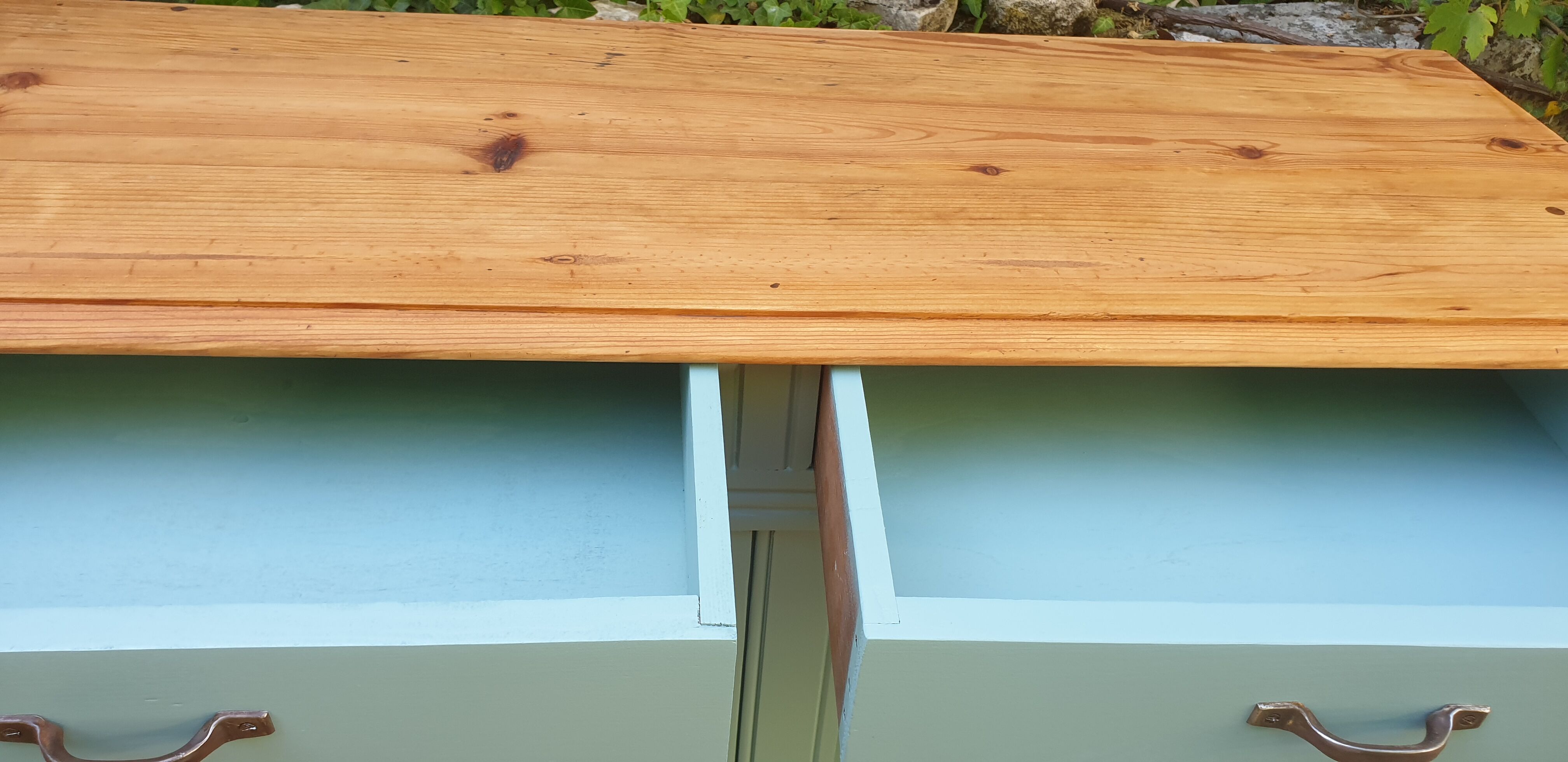 Green art deco buffet